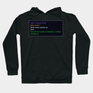 Epic Purple Shirt Hoodie